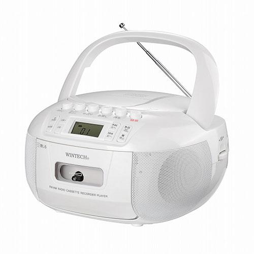 WINTECH CDラジカセ CDR-YS1 : はるいろ暮らしの雑貨店 - 通販 - Yahoo