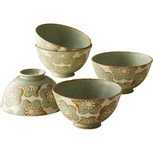 月ヶ瀬 飯碗5個組 K20588219 : はるいろ暮らしの雑貨店 - 通販 - Yahoo