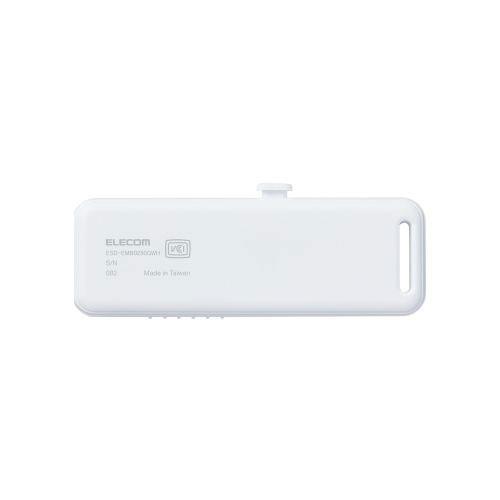 エレコム 外付けポータブルSSD ESD-EMB0250GWH : はるいろ暮らしの雑貨