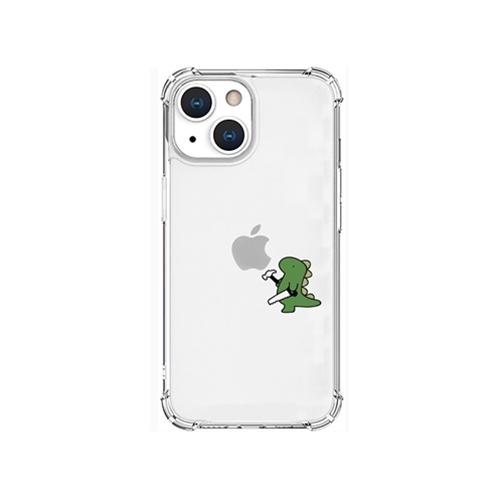 AKAN ソフトタフケース for iPhone 13 mini おしごとザウルス―日曜大工