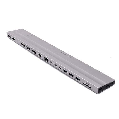 Hyper Triple 4K Display Dock for MacBook Pro 2016-2021 USB-Cハブ