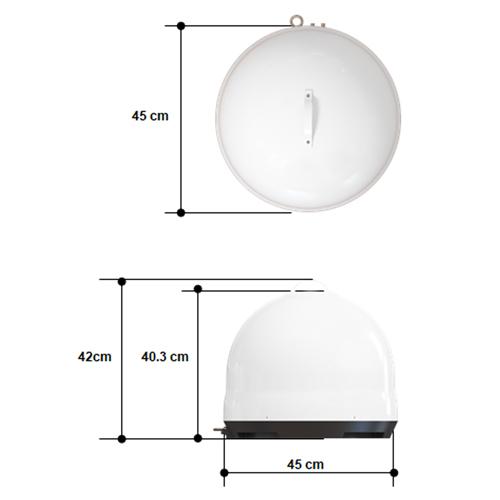 inbyte bs/110°cs、地上デジタル対応オールインワンアンテナ INBYTE BSデジタル、BS/110°CS、地上デジタル対応オールインワン