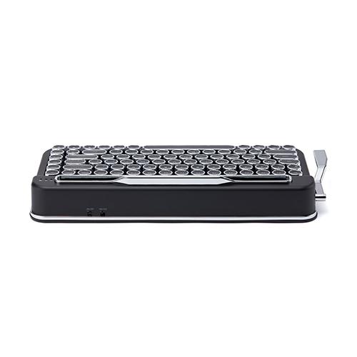AJAX タイプライター風キーボードPENNA(ペナ) Black PNADBK : はるいろ
