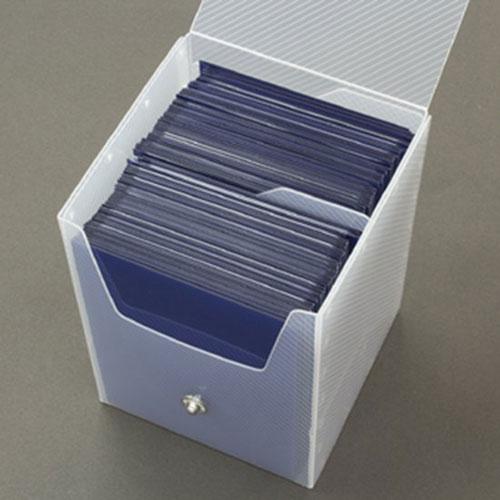 トレーディングカード用　レザーデッキケース　まとめ売り アンサー TC用 トレカデッキケース ソフトタイプ レッド ANS-TC036RD