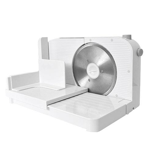 サンコー　FRMESLSWH 家庭用電動ミートスライサー フードスライサー サンコー 家庭で簡単うすぎり肉 コンパクトミートスライサー FRMESLSWH