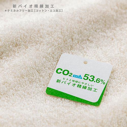 【5個セット】楠橋紋織 くすばしタオル KuSu organic クスオーガニック フェイスタオル 33cm×80cm ベージュ(PBP YARNプロジェクト対象) 1-68031-31-BEX5_3