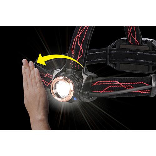 GENTOS ハイエンドモデル Gシリーズ センサー搭載充電ヘッドライト +