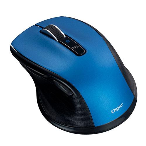 Digio デジオ F_line Bluetooth静音5ボタンBlueLEDマウス Sサイズ