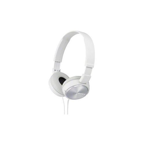 ホワイト ワイヤレスヘッドホン ソニー ダイナミック密閉型ヘッドホン (ホワイト) MDR-ZX310-W : はる