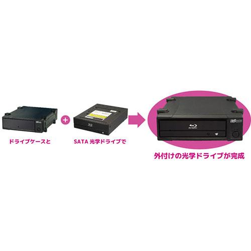 ラトックシステム USB3.0/eSATA 5インチドライブケース RS-EC5-EU3Z_3