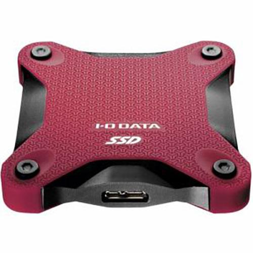 外付けSSD 1TB SSPH-UA1RB アイ・オー・データ IO DATA SSPHUA1RB 外付けSSD 1TB ワインレッド