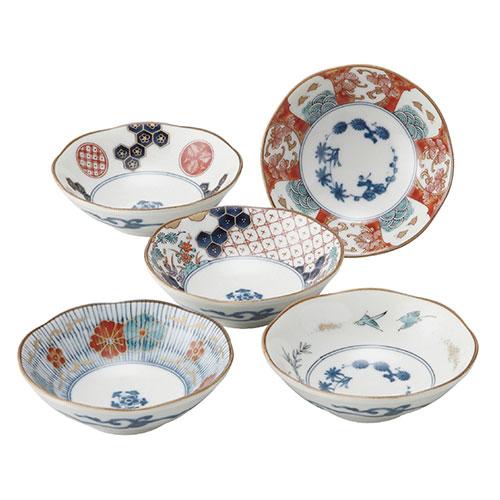 染錦古伊万里 小付揃 1-2-0179 : はるいろ暮らしの雑貨店 - 通販