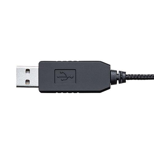 サンワサプライ USBヘッドセット MM-HSU09BK｜kirari-ds｜05