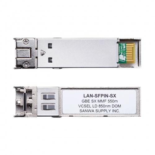 サンワサプライ 産業用SFPコンバータ LAN-SFPIN-SXの画像