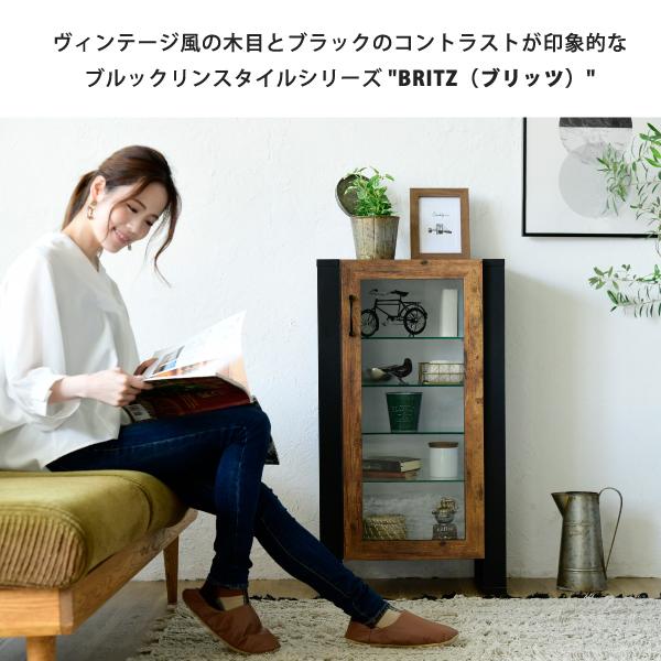 アンティーク　鳥　棚　ガラス棚　インテリア　コレクション　一点もの コレクションラック 棚 高さ 90cm 可動棚 飾り棚 ディスプレイ 扉付き
