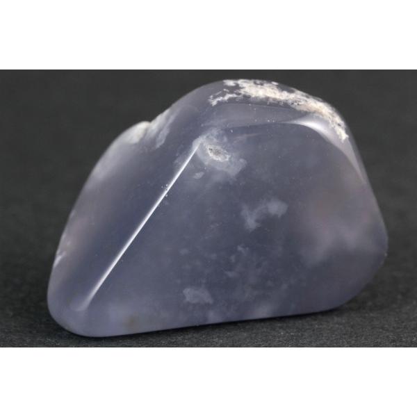 好評にて期間延長 ブルーカルセドニー 原石 磨き 18 9g Materialworldblog Com