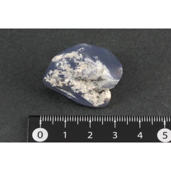 好評にて期間延長 ブルーカルセドニー 原石 磨き 18 9g Materialworldblog Com