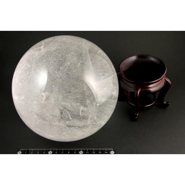 レインボー入り水晶 丸玉 172ミリ : 天然石通販キラリ石 Yahoo