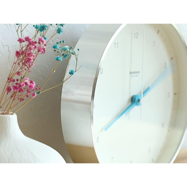 掛け／置き時計 MIZUIRO 電波時計 掛け時計 壁掛け ウォールクロック