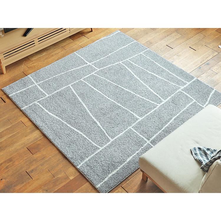 省エネラグマット ジオーニ（Gioni) 130cm×190cm ラグ ラグマット