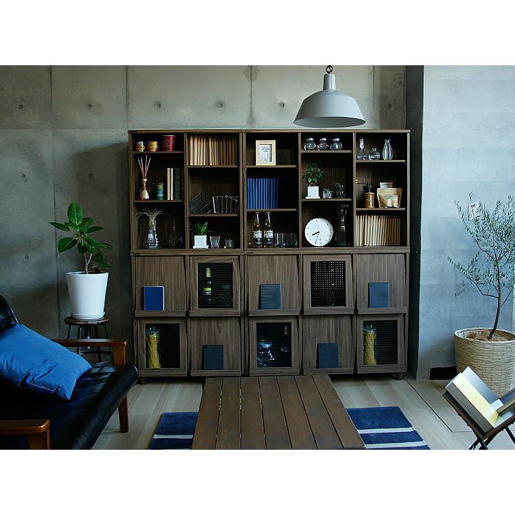 75シェルフ Honrado（オンラード） shelf シェルフ 本棚 リビング収納 シェルフ キャビネット ラック 収納家具 木製 ウッド 北欧 ナチュラル ヴィンテージ