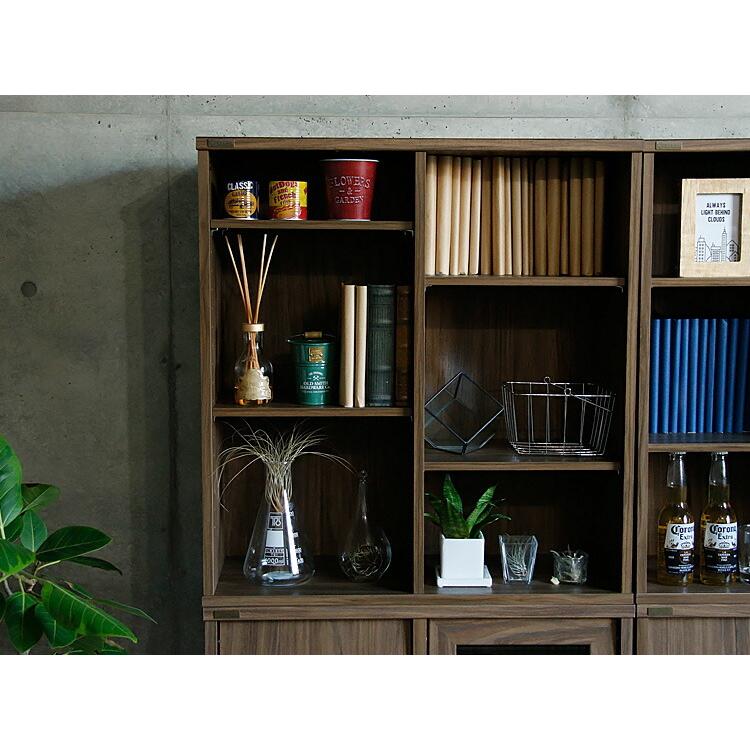 75シェルフ Honrado（オンラード） shelf シェルフ 本棚 リビング収納 シェルフ キャビネット ラック 収納家具 木製 ウッド 北欧 ナチュラル ヴィンテージ