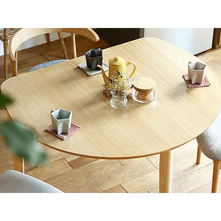 半円形ダイニングテーブル Marron(マロン) ナチュラル ダイニング