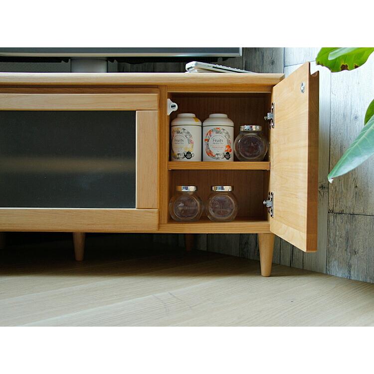 FIN コーナー テレビ台 コーナーテレビボード FINE（ファイン）ハイタイプ テレビ台 コーナー