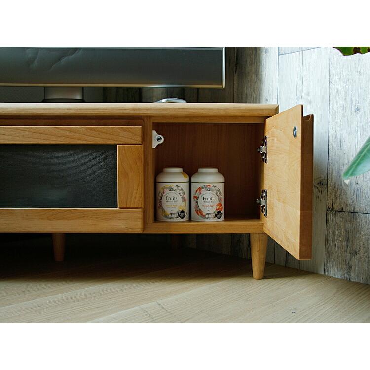 美品】コーナー型テレビ台 木製 ナチュラルキラリオFINE(ファイン)