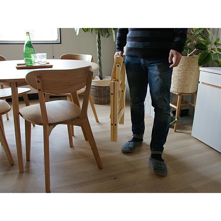 2段ステップチェアー Stepy（ステッピー） 木製 折りたたみ 踏み台