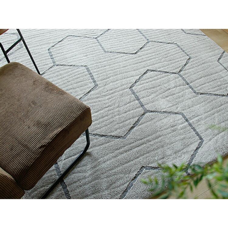ラグマット ZEX（ゼクス） 190×240cm ラグ マット カーペット 絨毯