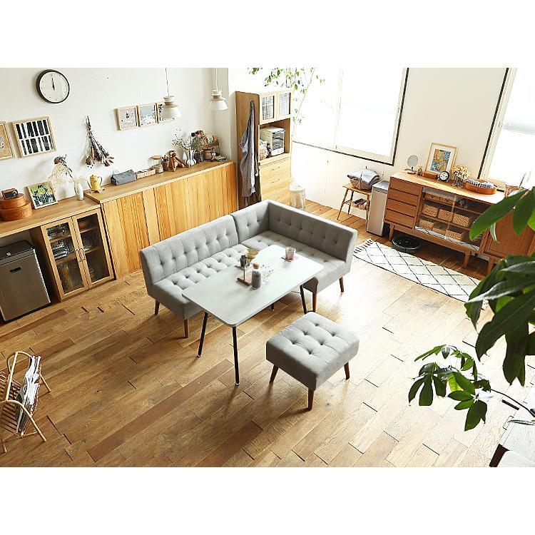 オットマン mild（ミルド）グレータイプ オットマン スツール フット