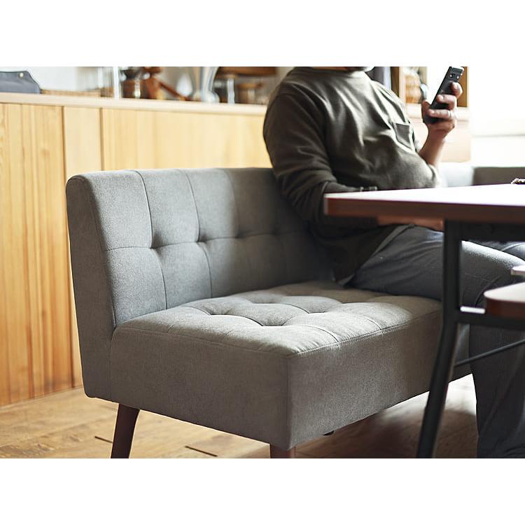 ソファーダイニング4点セット mild（ミルド）グレータイプ ソファ