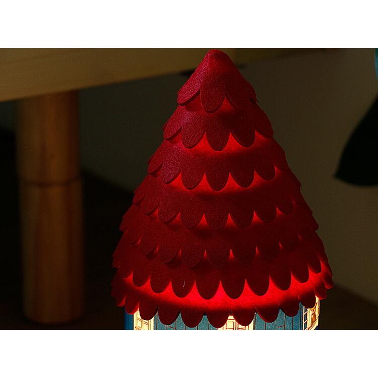 MOOMIN テーブルランプ Moomin House RED デスクライト スタンド