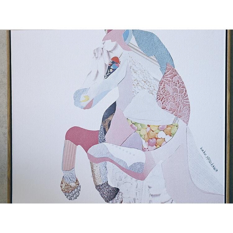 キャンパスアート PONY（ポニー） インテリア 絵 絵画 アート アートポスター アートパネル アートフレーム リトルアート 玄関 リビング ダイニング 額入り_4