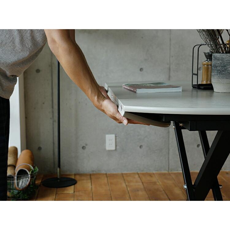 昇降・伸縮テーブル AILL（アイル） テーブル リビングテーブル 伸縮