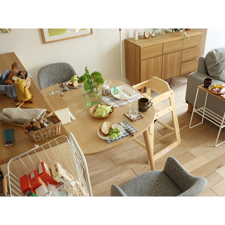 woodray 半円形　テーブル woodray】ホームカフェ 半楕円 テーブル 800(2色) (woodray/机