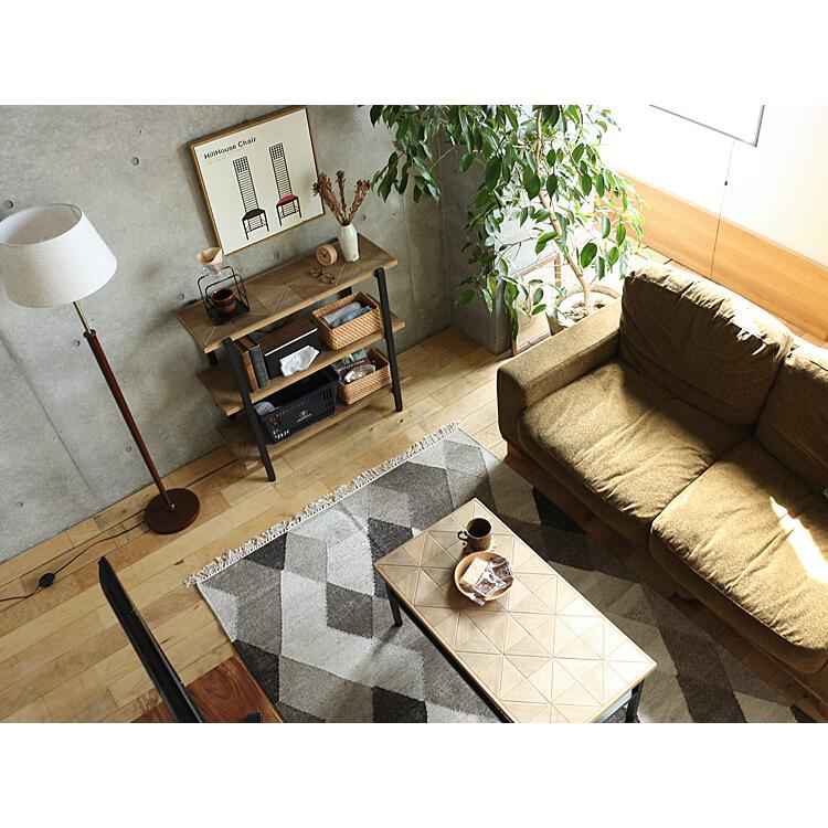 3段ラック KALEIDO（カレイド） 幅90cmタイプ 本棚 シェルフ ラック
