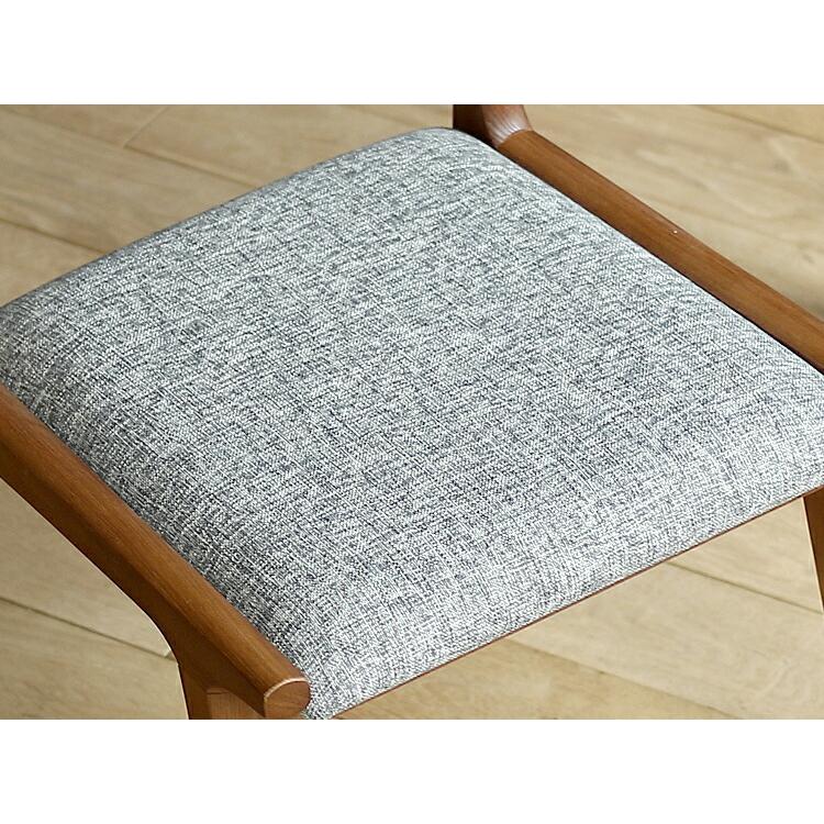 ヘンリー Henry ダイニングチェア グレークッション×ブラウン脚 東谷 ヘンリー ダイニングチェア Henry(ヘンリー) ブラウンタイプ