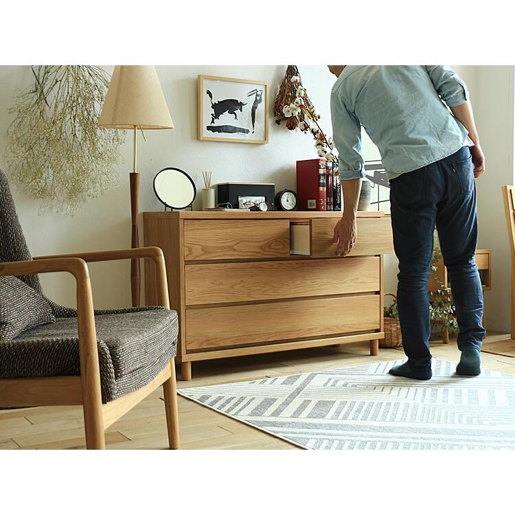 国産チェスト Octa（オクタ）110cmタイプ チェスト キャビネット