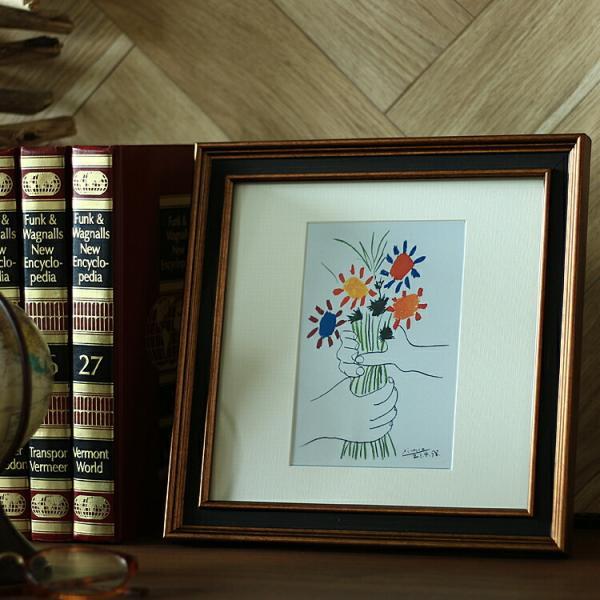 ミニアートポスター Pablo Picasso Petite Fleurs（パブロ ピカソ