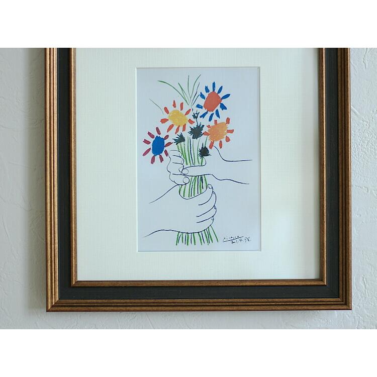 ミニアートポスター Pablo Picasso Petite Fleurs（パブロ ピカソ