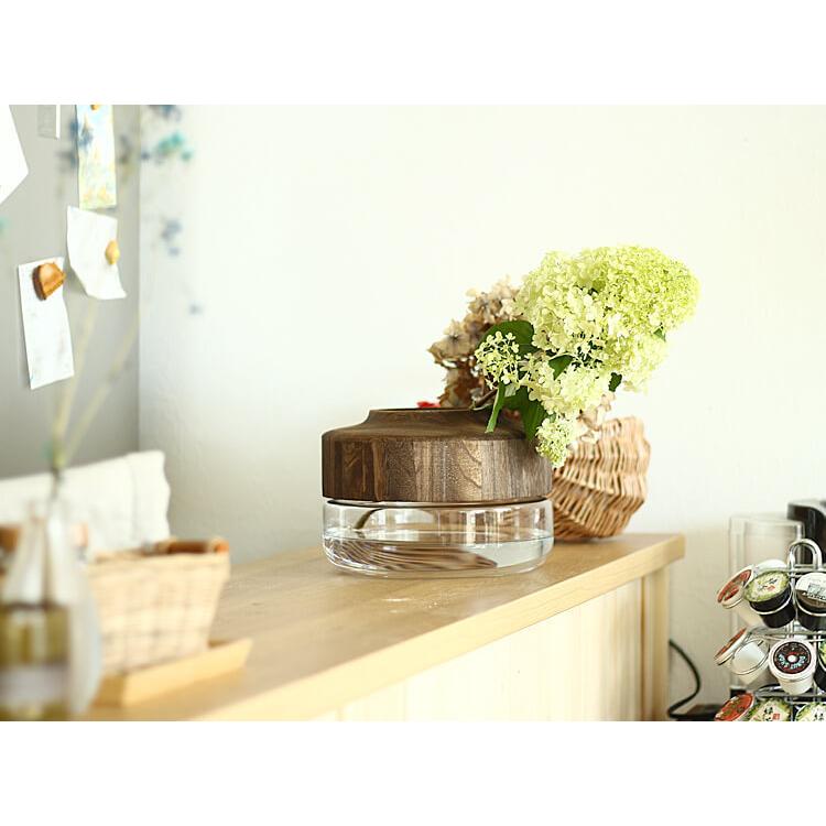 SPICE フラワーベース LIFE BOLD ロータイプ 花瓶 花器 spice スパイス