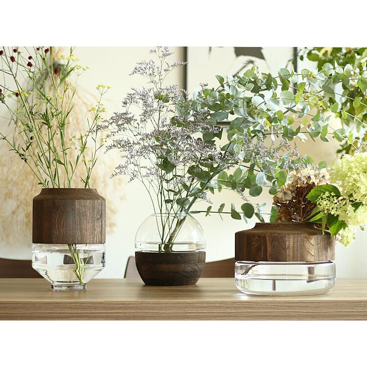 SPICE フラワーベース LIFE BOLD ロータイプ 花瓶 花器 spice スパイス