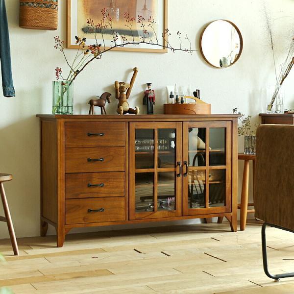 ガラスキャビネット Garba（ガルバ） チェスト キャビネット ラック