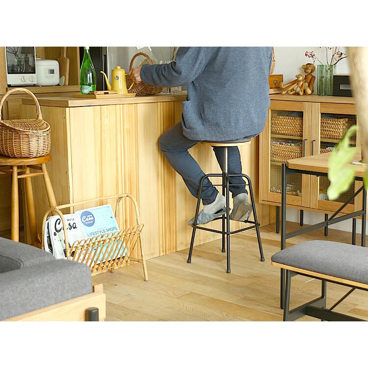 値下げ早い者勝ち椅子　Glam stool High グラム スツールHigh 昇降式ハイスツール Glam（グラム）｜北欧・ヴィンテージ