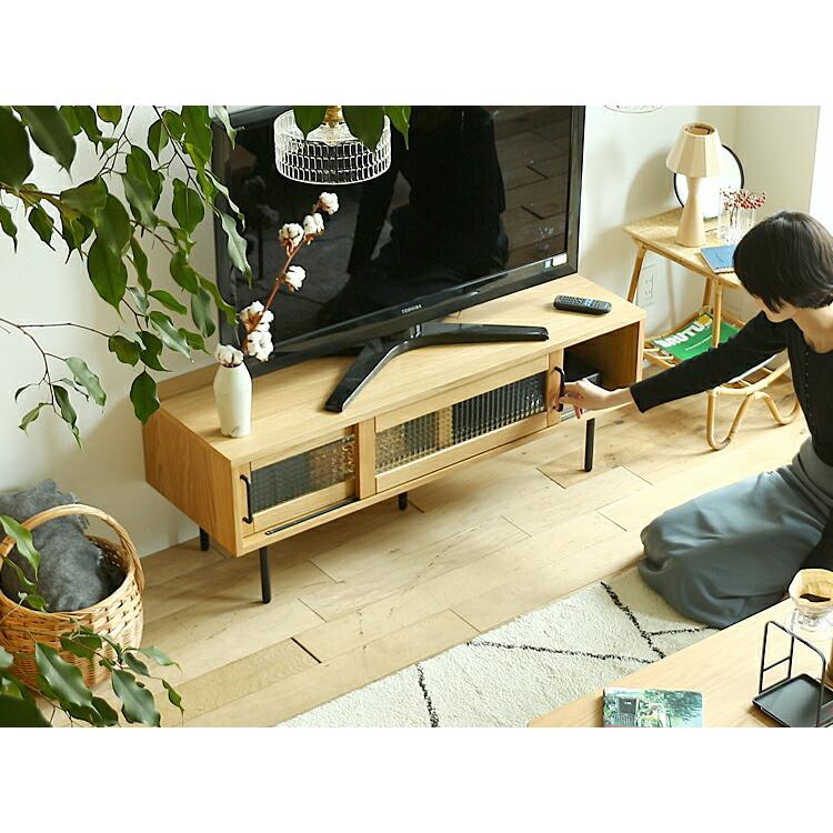 テレビ台 テレビボード TVボード テレビラック TVラック ローボード 120 ヴィンテージ 西海岸 無垢 北欧 木製 【プラズマ】