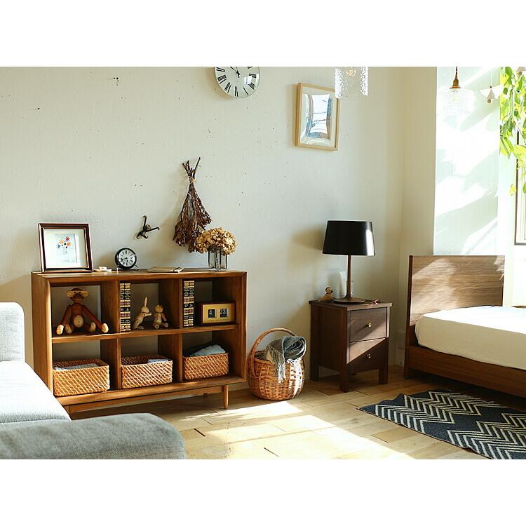 オープンシェルフ weeca（ウィーカ） ブラウンタイプ オープンシェルフ