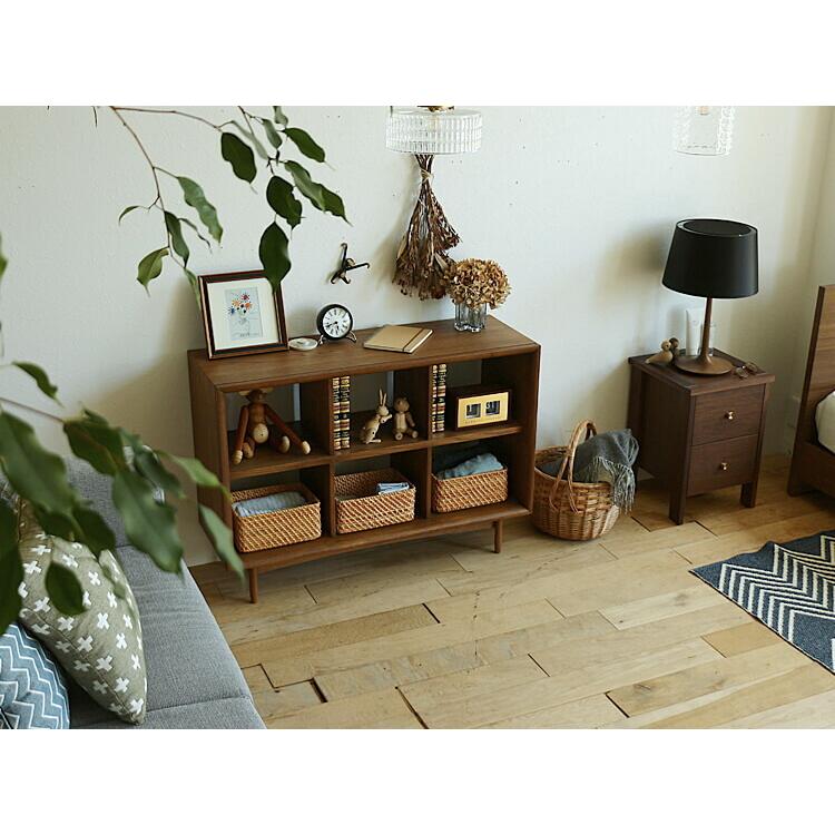 オープンシェルフ weeca（ウィーカ） ブラウンタイプ オープンシェルフ