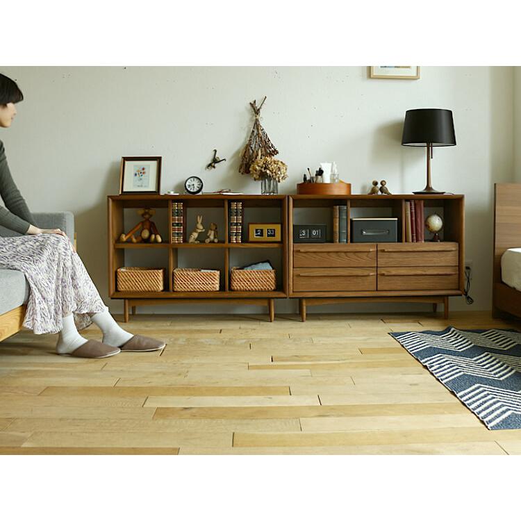 オープンシェルフ weeca（ウィーカ） ブラウンタイプ オープンシェルフ